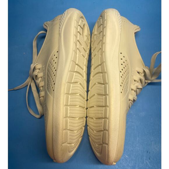 Crocs Literide Pacer W 205234 Women's Pearl White Athletic Sneakers Shoes Size 8 - Picture 6 of 11